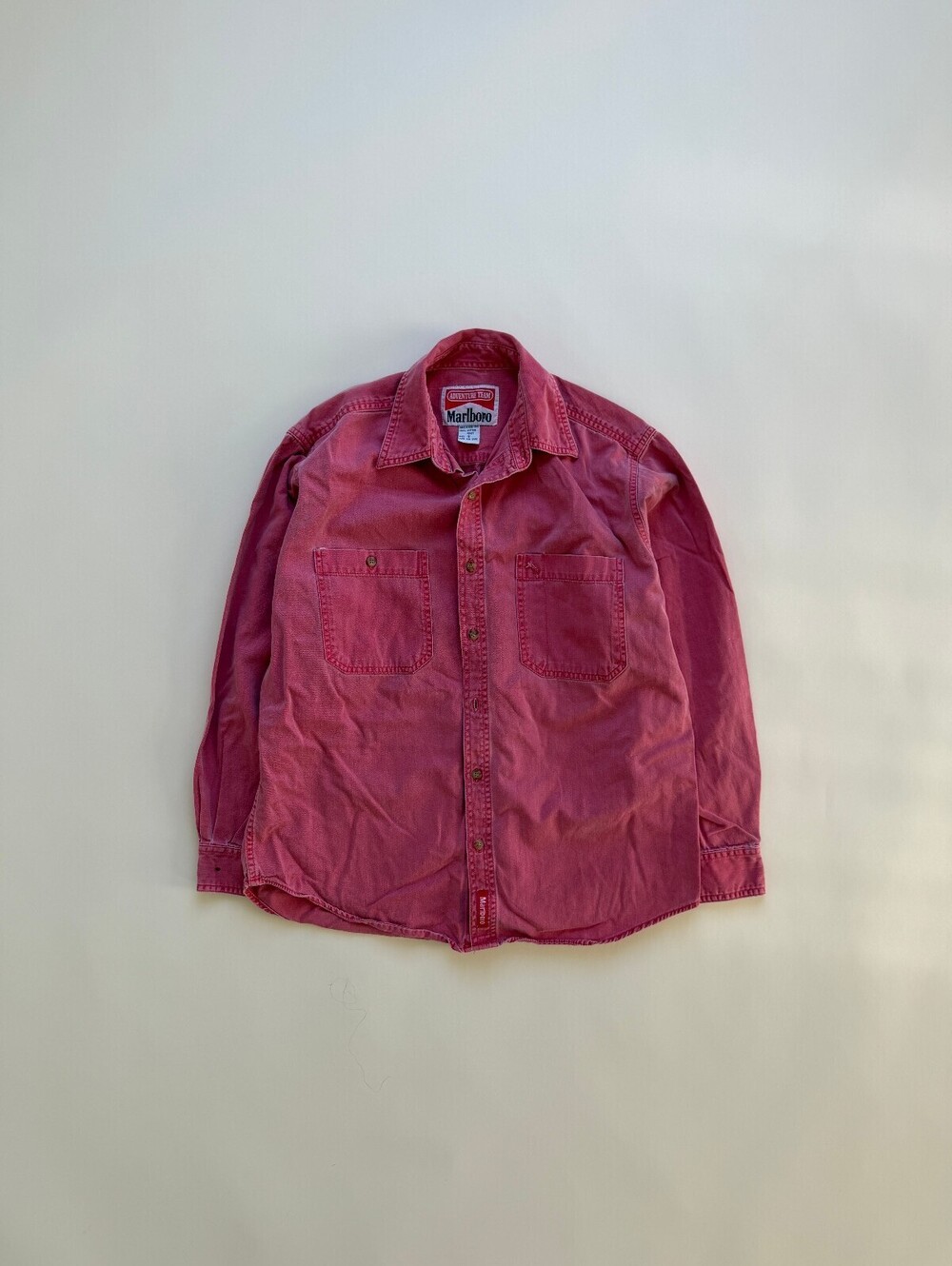 Vintage 90's Marlboro Faded Button up Double Pocket shirt